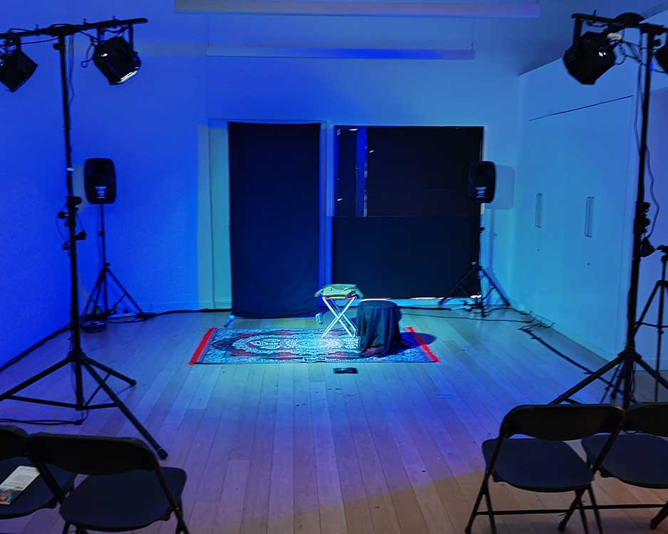 teatro fisico blue